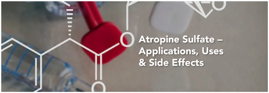 Atropine Sulfate API Development Companies